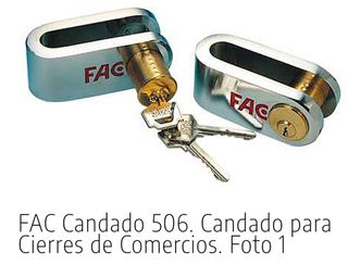 FAC Candado 506/50 unidad Amazon