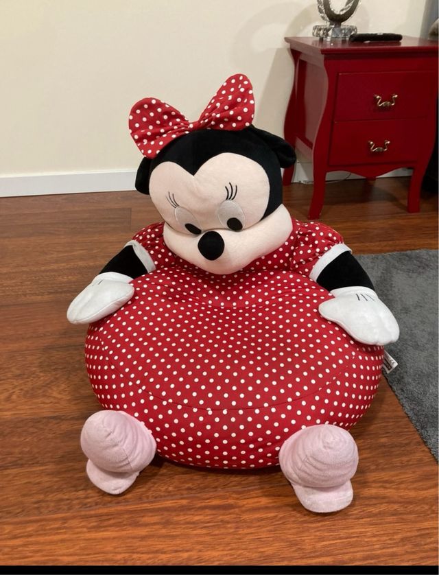 minnie sofa peluche