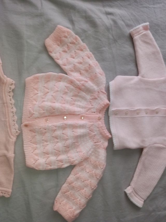 Lote jersey bebe niña talla 3 meses