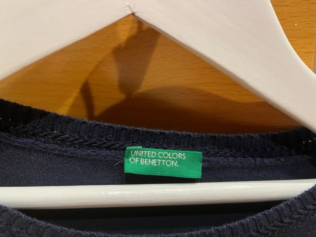 JERSEY AZUL MARINO BENETTON