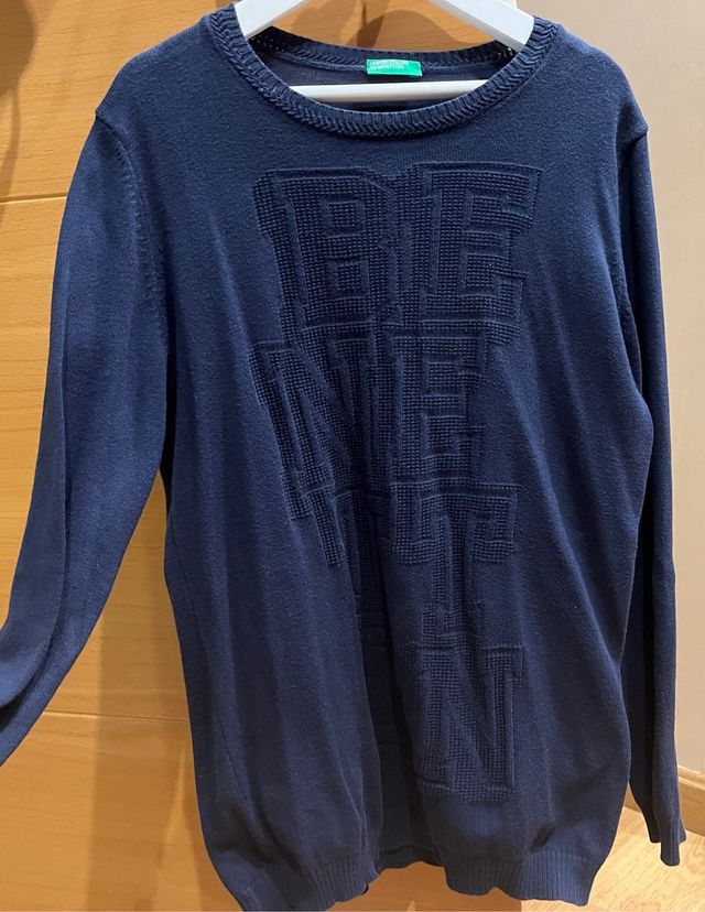 JERSEY AZUL MARINO BENETTON