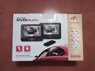 Reproductor DVD dual para reposacabezas de coche