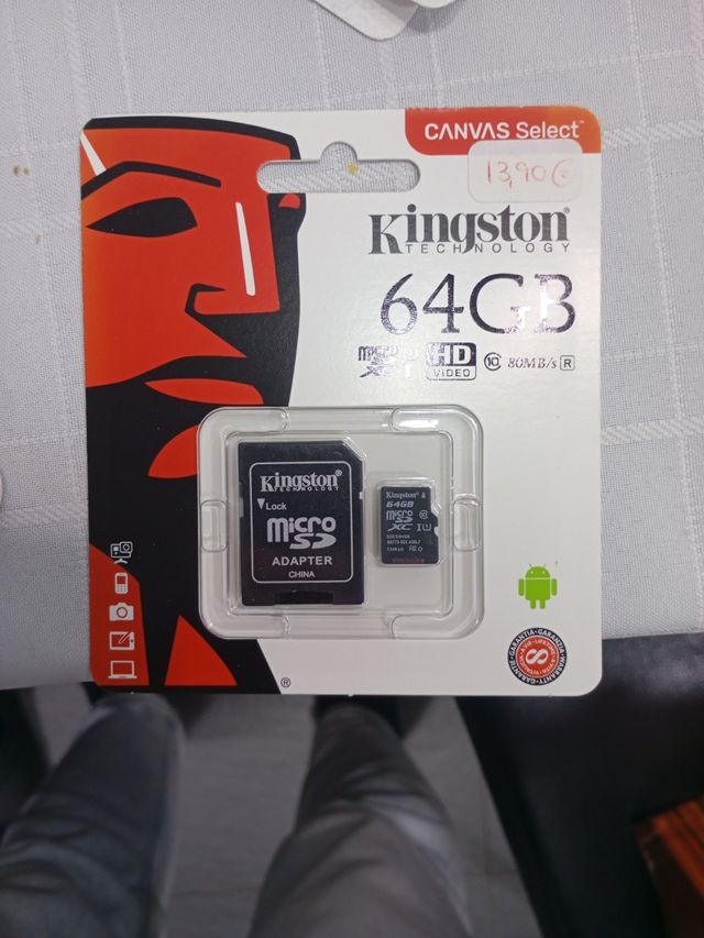 Cartões de memória SD e micro SD