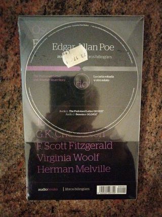 4 AudioBooks. CDS español - inglés.