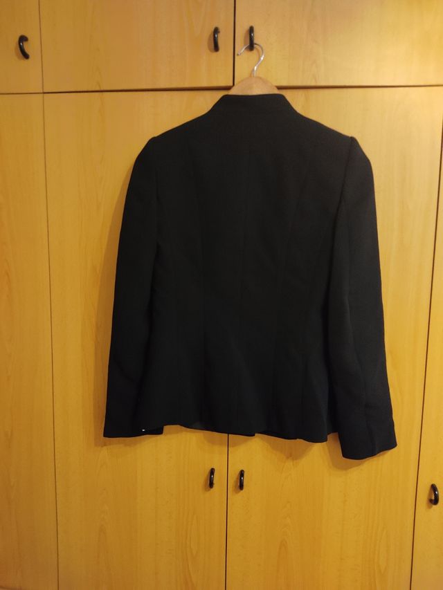 Chaqueta traje negra 38 o 40