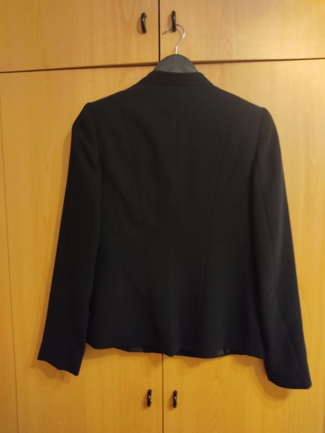 Chaqueta traje negra 38 o 40