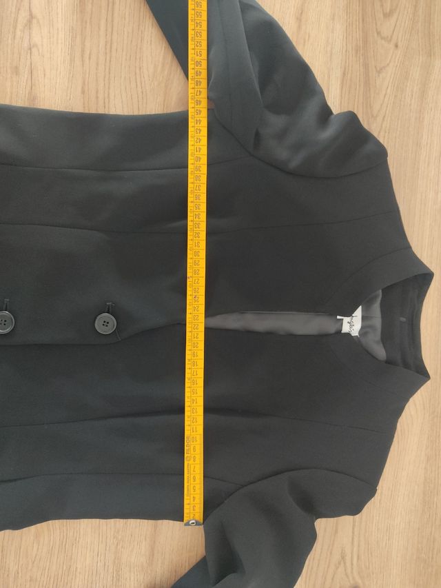 Chaqueta traje negra 38 o 40