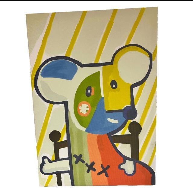 Cuadro KicoNico Portrait and Picasso de 50x53cm