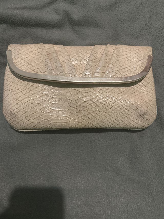 Bolso beige de Blanco