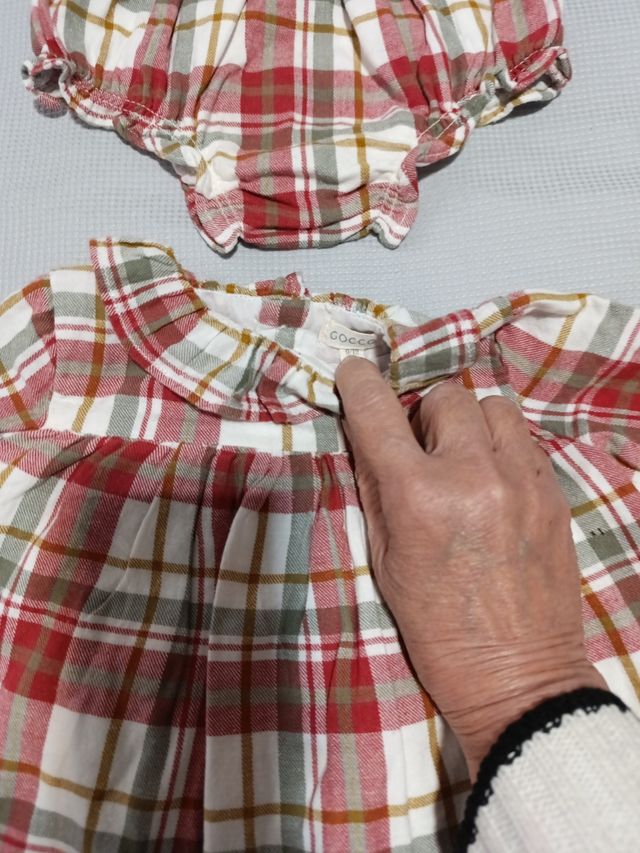 Vestido niña  Gocco 9/12 M