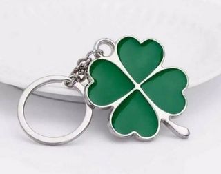 Llavero ☘ trébol🍀 de 4 hojas NUEVO!