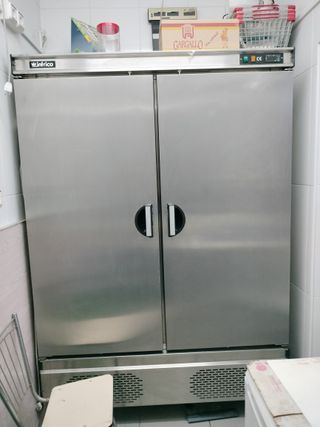 Cámara frigorífica de acero inoxidable