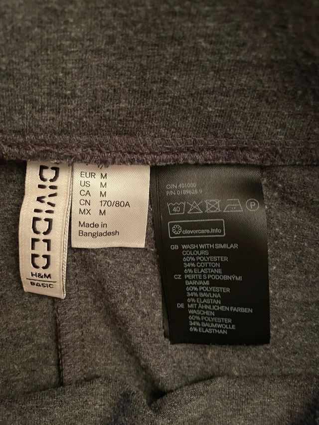 Minigonna donna H&M grigio M