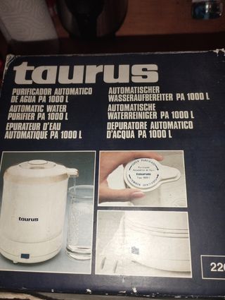 Purificador de Agua Taurus