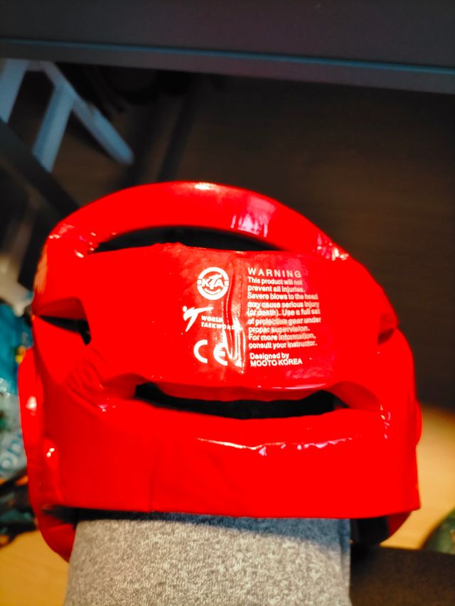 Casco taekwondo