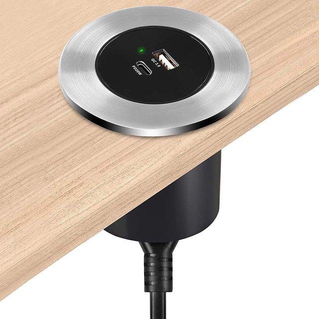 Cargador USB empotrar mesa NUEVO