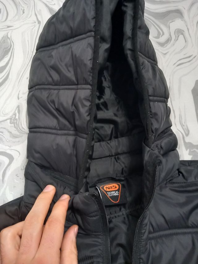 Cazadora acolchada hombre