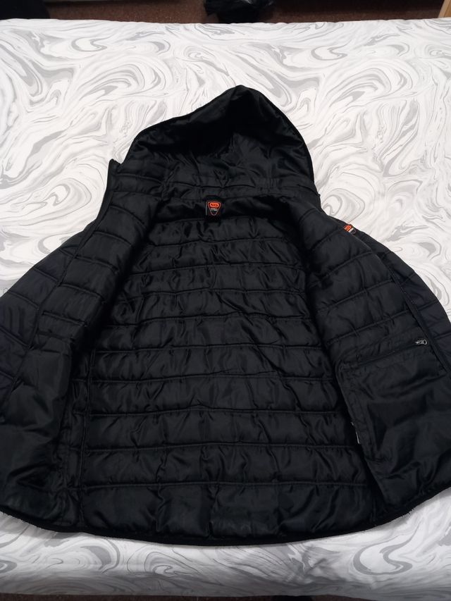 Cazadora acolchada hombre