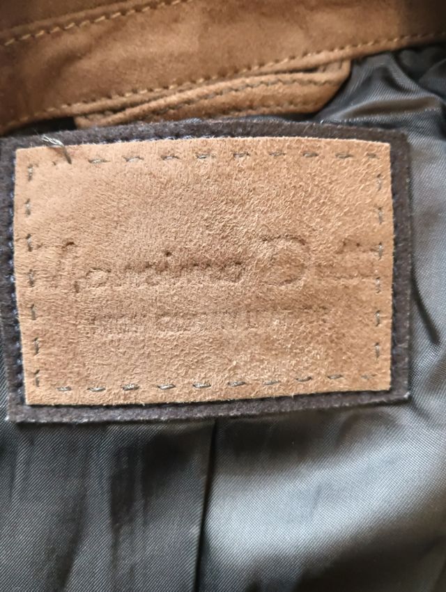 Chaqueta de ante hombre Massimo Dutti