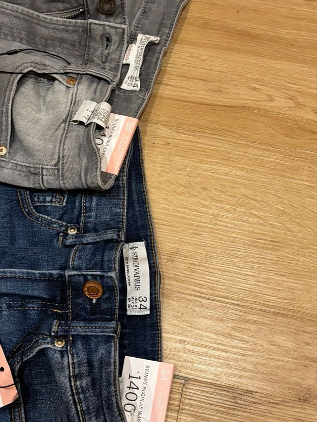 Pareja de pantalones stradivarius talla 34