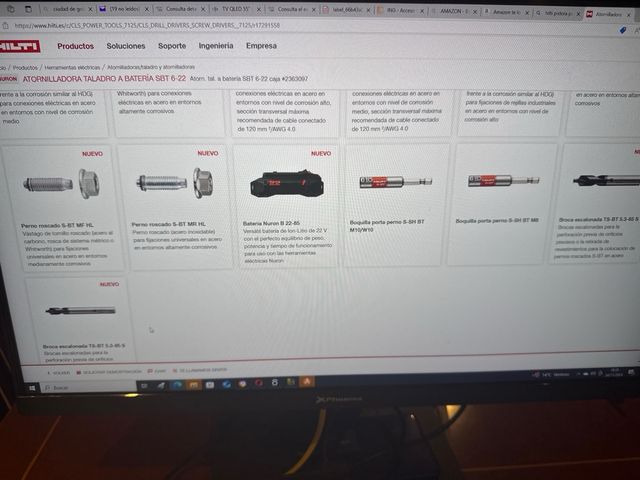 HILTI SBT 6-22 NUEVA a estrenar