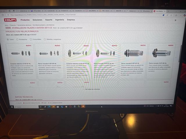 HILTI SBT 6-22 NUEVA a estrenar