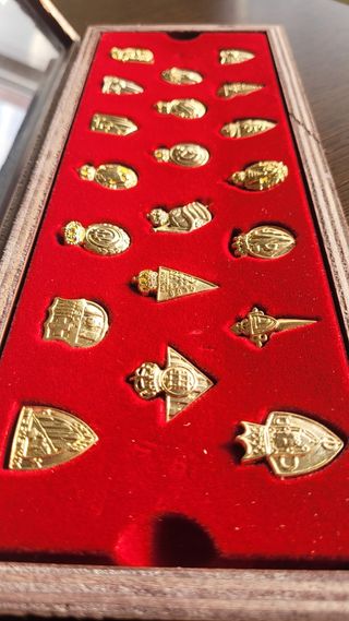 Coleccion pines de oro clubes LFP