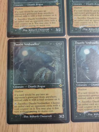 (4x) Dauthi Voidwalker FOIL MTG