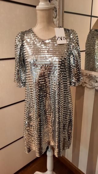 Vestido zara joya M