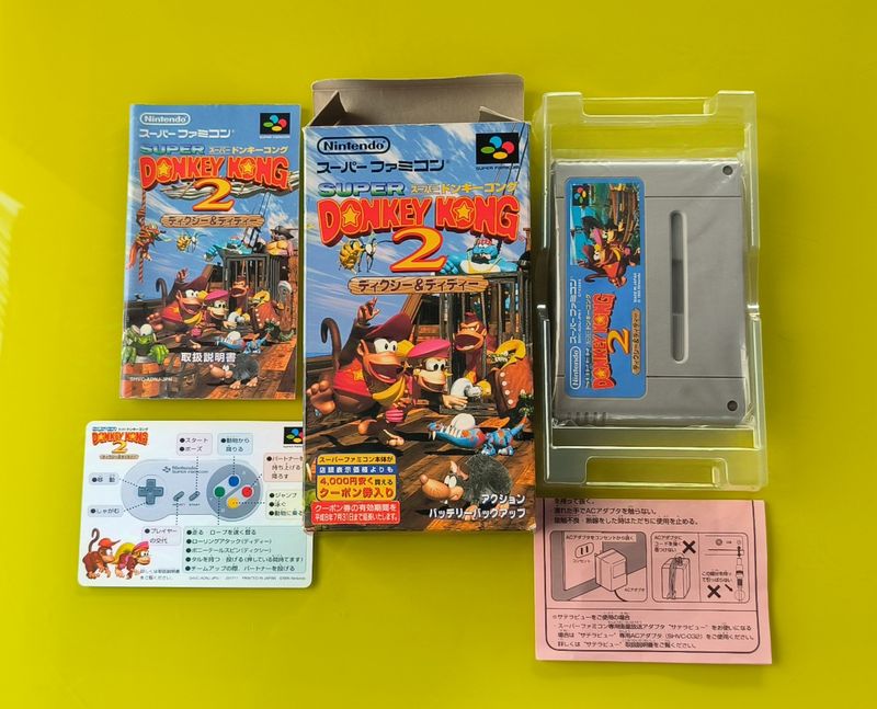 Imagen de Donkey Kong Country 2 Super Famicom snes