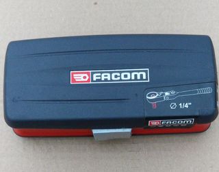 FACON, JUEGO PUNTAS 1/4" CON CARRACA ARTICULADA