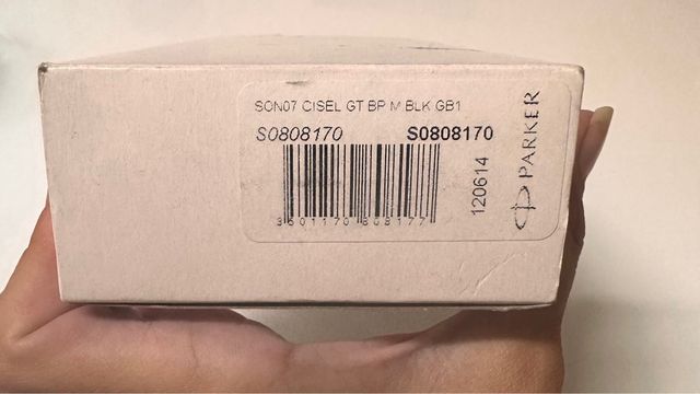 Penna parker in argento 925 e oro