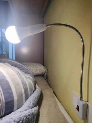 FLEXO e27 y Bombilla e27 RGB