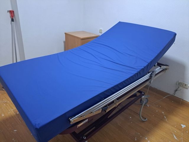 Cama articulada con elevador eléctrico