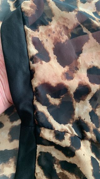 Chaqueta kimono leopardo talla M