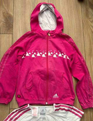 Chaqueta y camiseta Adidas talla 7-8