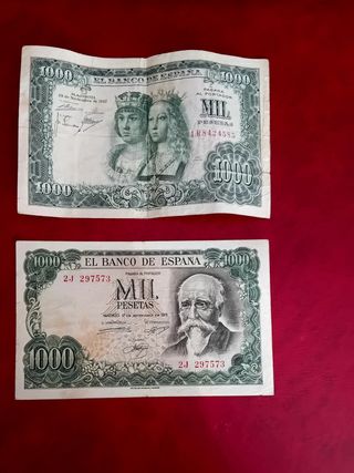 Lote 1000 Pesetas