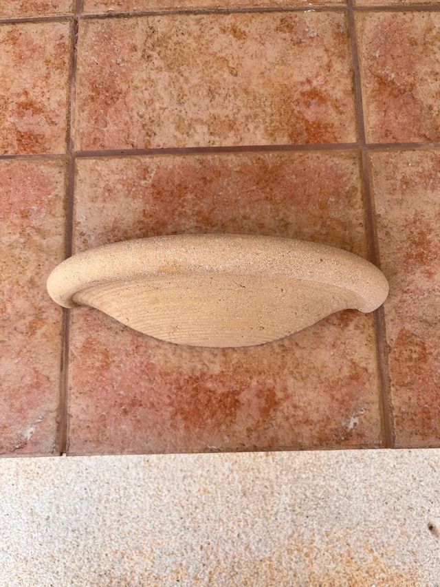 Aplique pared de terracota para bombilla e-27