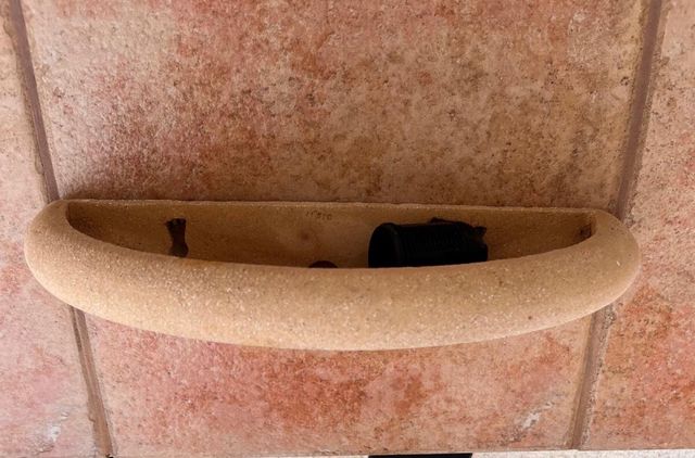 Aplique pared de terracota para bombilla e-27