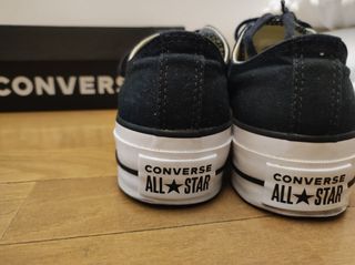Converse ALL STAR Plataforma (Negras)