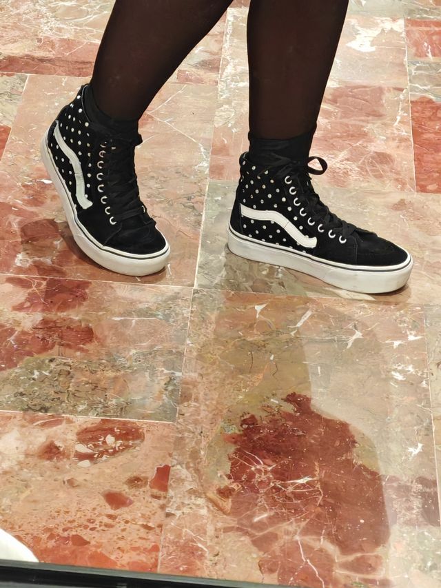 VANS platform nere pois 38