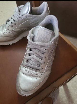 Zapatillas Reebok plata