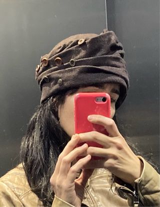 Gorro marron 