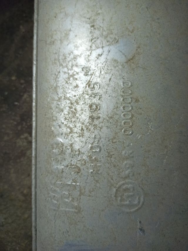 Ford Taunus 2.3 Ghia- Silencioso delantero