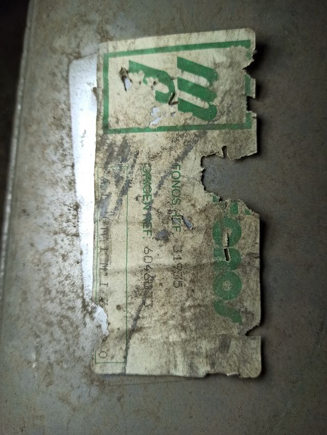 Ford Taunus 2.3 Ghia- Silencioso delantero