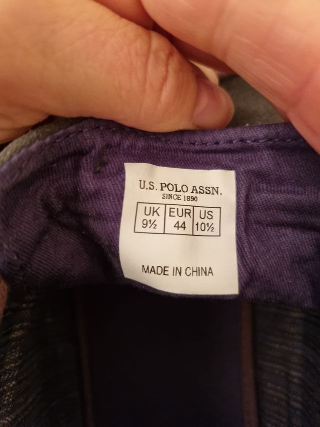 scarponcini U.S. Polo Assn. 44 blu