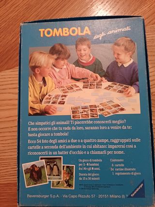 Tombola animali