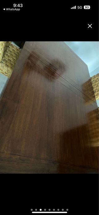 Conjunto de mesa extensible y sillas (Teka)
