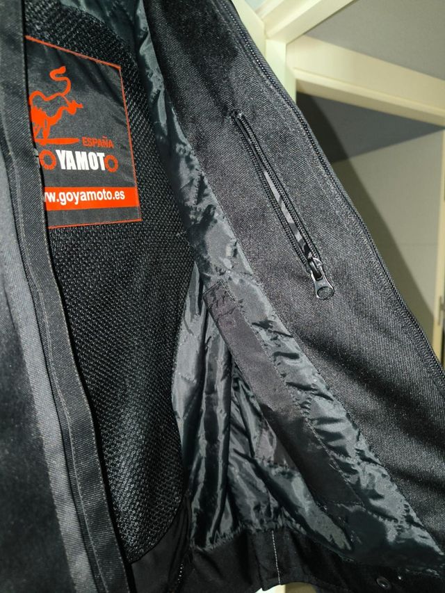 Chaqueta de moto de hombre