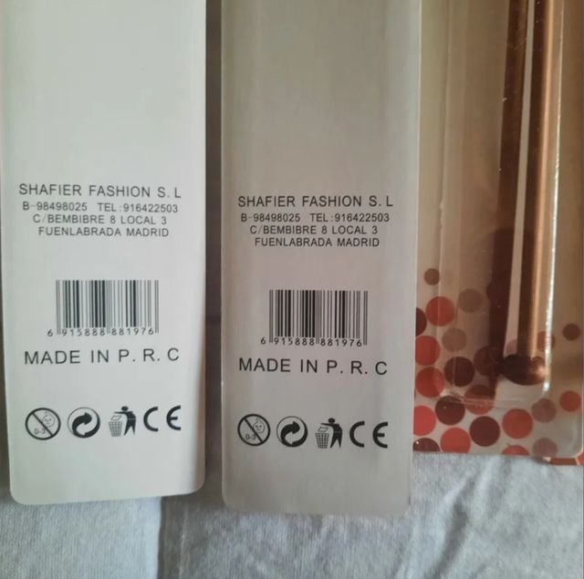 8 juegos de moldes de tejer de bambú             